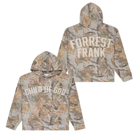 Forrest Frank Child Of God Camo Hoodie